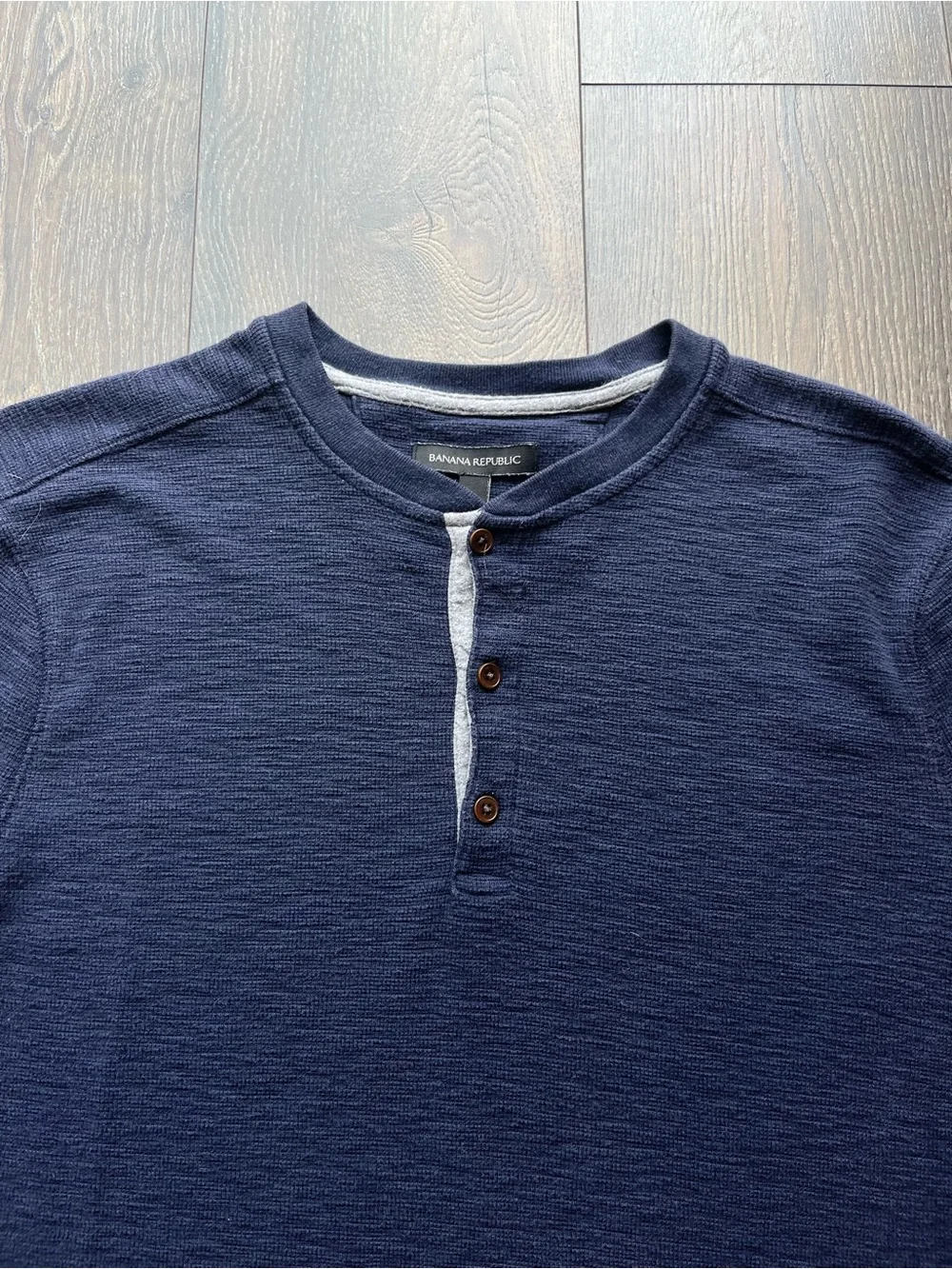 Banana Republic Long Sleeve Henley Shirt